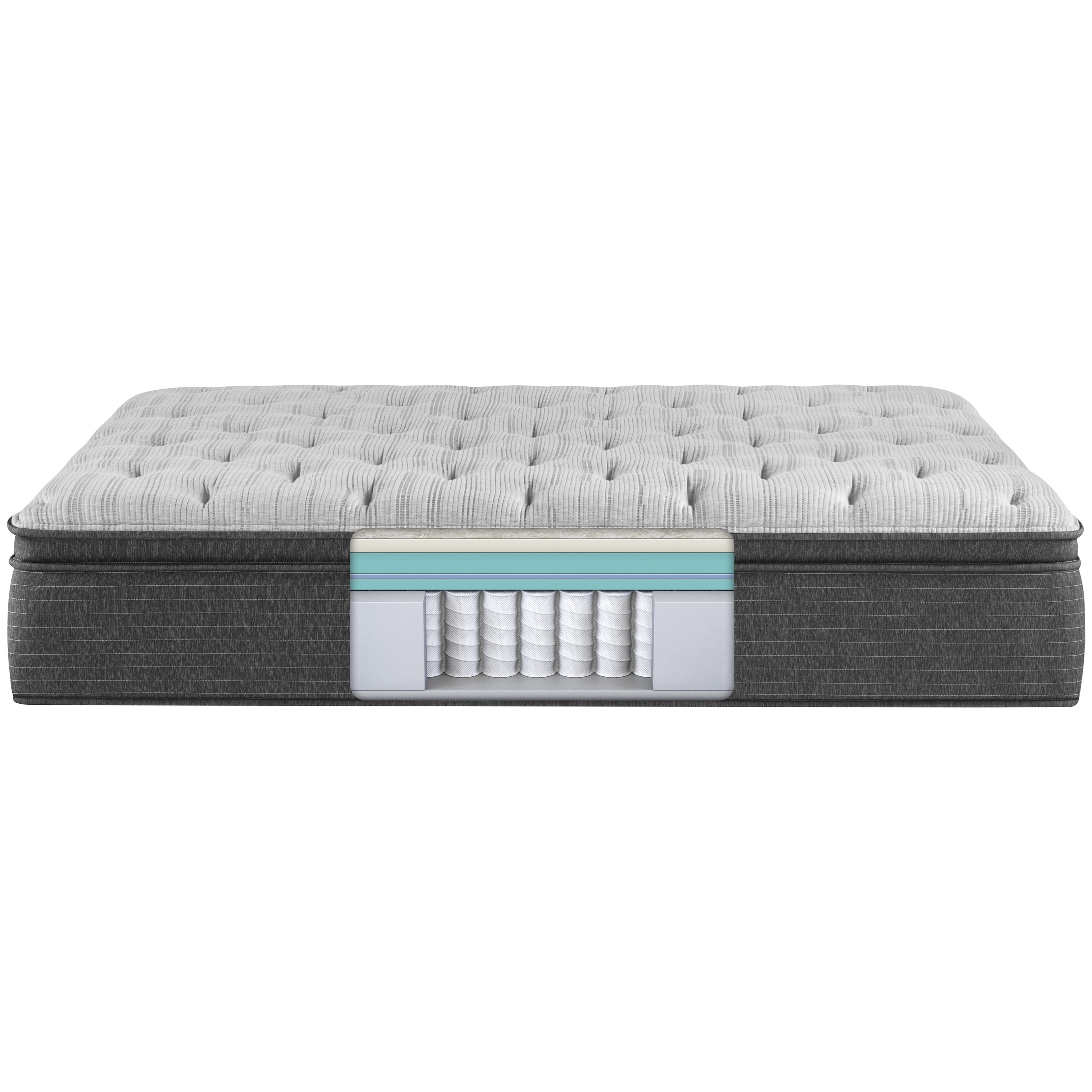Beautyrest maxwell plush pillow top queen mattress top